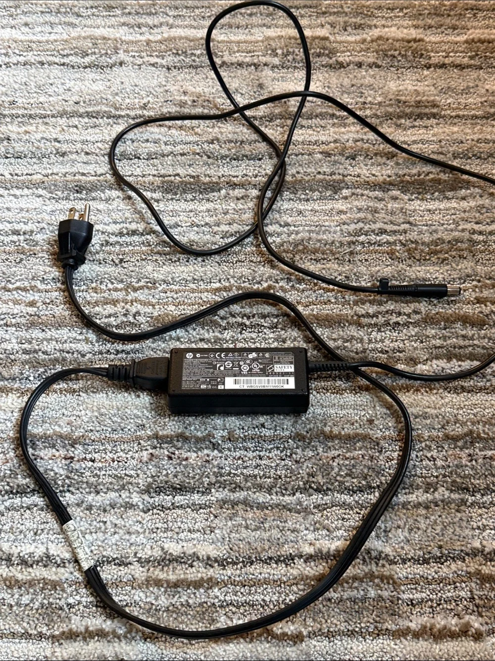 HP black laptop